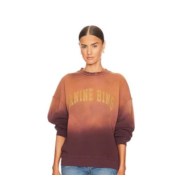 Anine Bing Tops - Anine-bing Women's Brown and Purple Sweatshirt